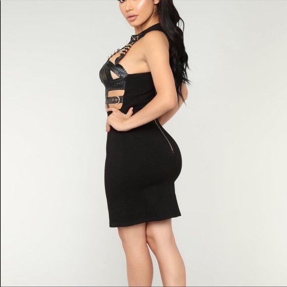 Versace Inspired Fashion Nova Dress - Picture 4 of 4